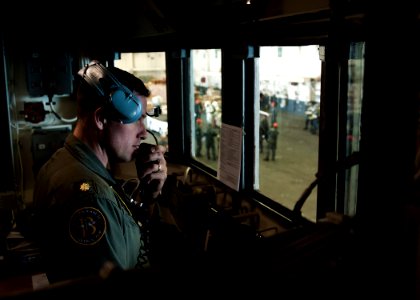 USS America general quarters drill 141120-N-CC789-080