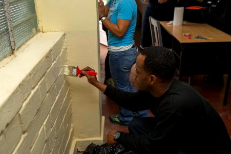 USS America conducts community relations project in Peru 140901-N-MD297-018