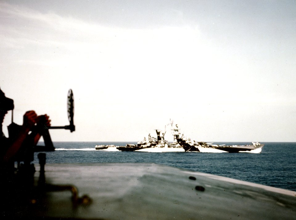 USS Alaska (CB-1) at sea in the summer of 1944