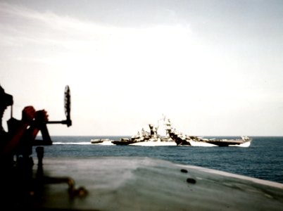 USS Alaska (CB-1) at sea in the summer of 1944