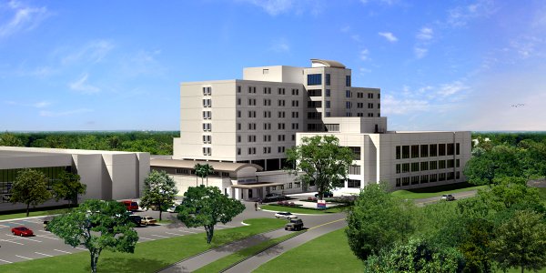 US Navy 080609-N-9527D-001 An artist's rendering of the planned surgical suite addition for Naval Hospital Jacksonville