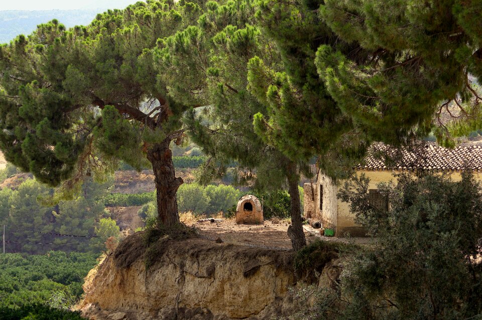 Oven rustic rural landscape rustic