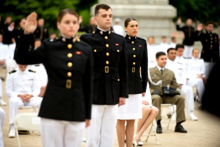 USNA Swearing-In Event for Class of 2020 (49922701656)
