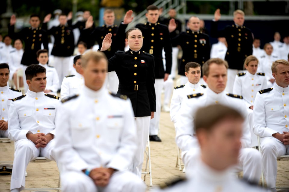USNA Swearing-In Event for Class of 2020 (49918984593)