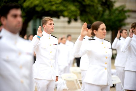 USNA Swearing-In Event for Class of 2020 (49918980633)