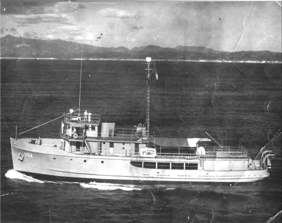 USN YP-629 Yard patrol boat