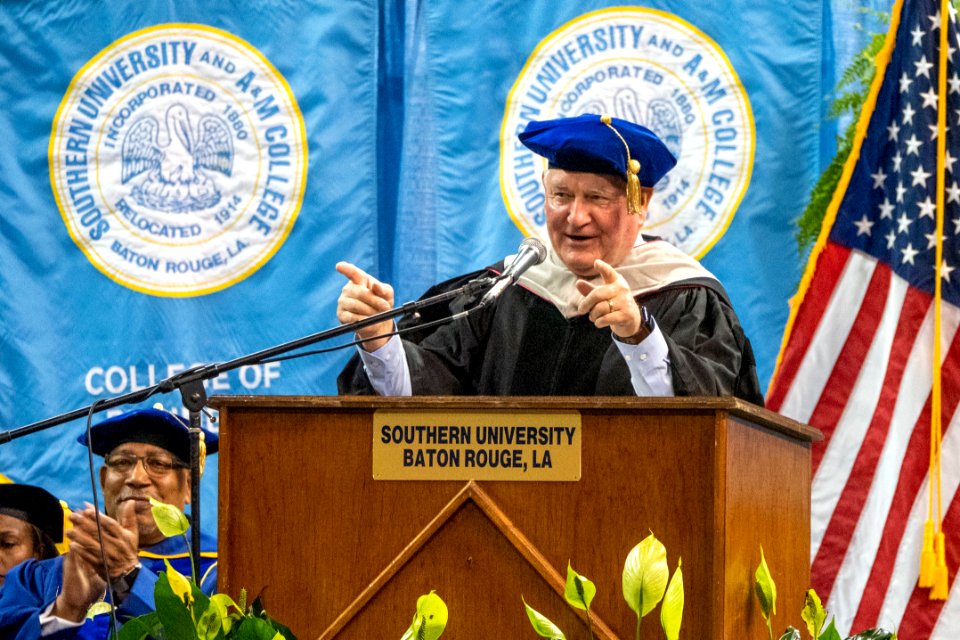 USDA Sec Sonny Perdue at Southern University and A&M College in Baton Rouge, Dec 2019 03