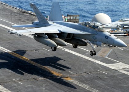 US Navy 080626-N-1281H-352 An F-A-18F Super Hornet assigned to the