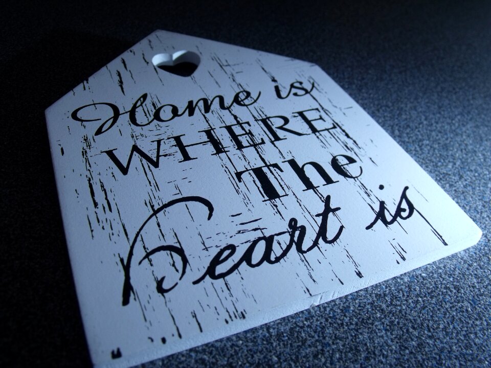 Heart tablet ornament