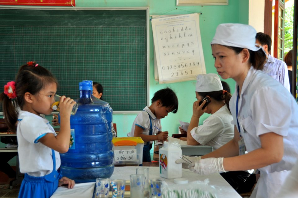 USAID supports deworming education and medication distribution in Bac Giang Province (8762328604)