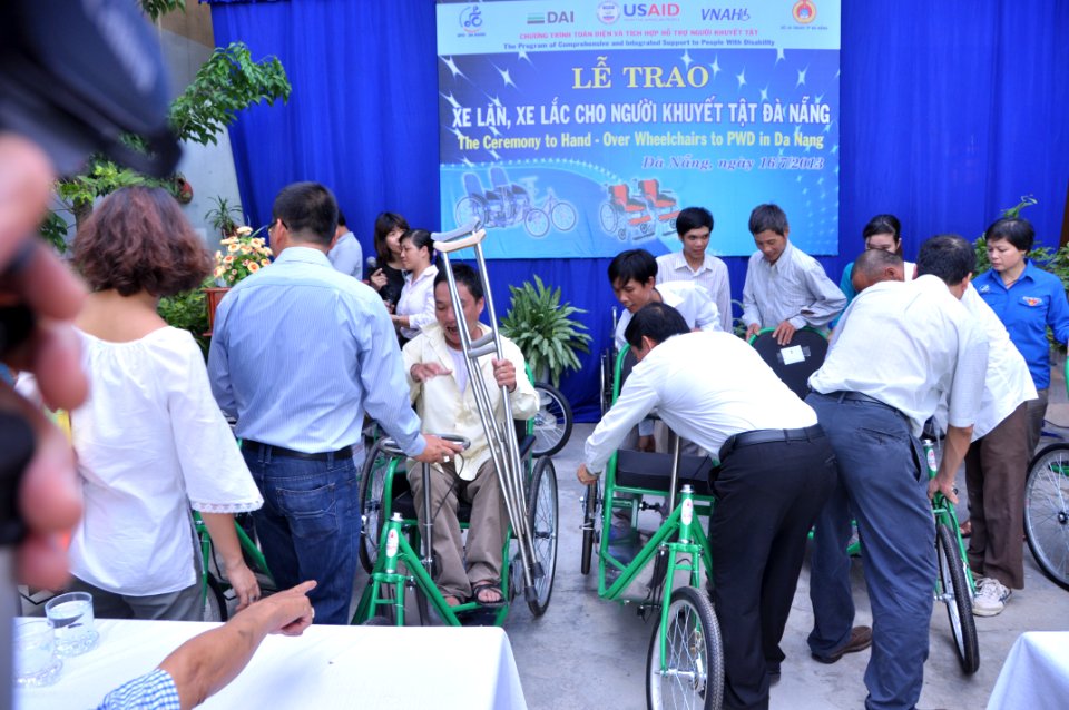 USAID Project Supports Rehabilitation Department for Children and Wheelchair Distribution in Danang (9302453639)