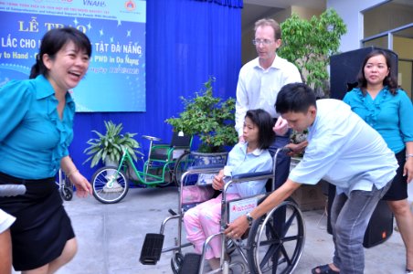 USAID Project Supports Rehabilitation Department for Children and Wheelchair Distribution in Danang (9305236872)