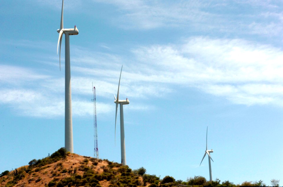 US Navy 080708-A-1912B-003 he wind turbines on top of John Paul Jones Hill have been fully operational since July 2005 and will save Naval Station Guantanamo Bay