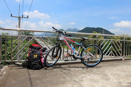 Outdoor bike ride cycle