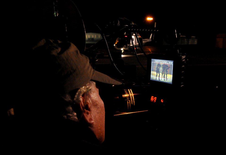 US Navy 080812-N-2959L-053 A cameraman films U.S. Navy SEALs during an episode of the Fox network television series