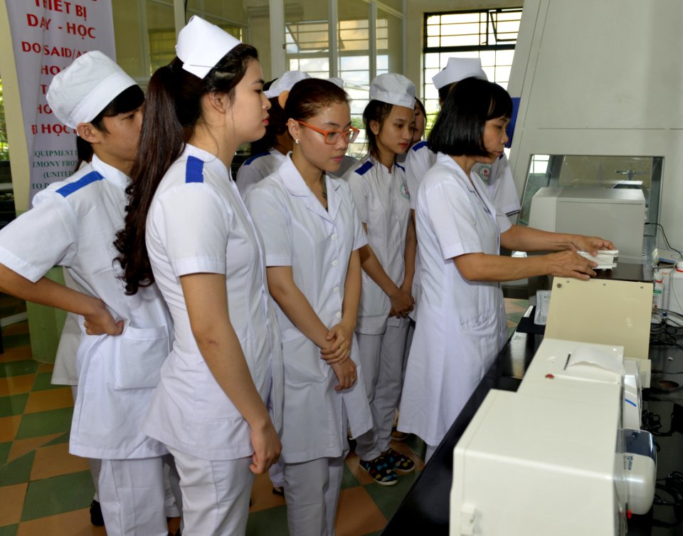 USAID gives educational equipment to Dong A University’s Quang Nam campus (22986092301)