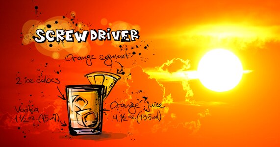 Sunset alcohol recipe