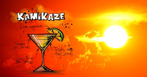 Sunset alcohol recipe