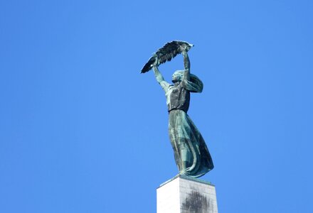 Bank of the danube river historically