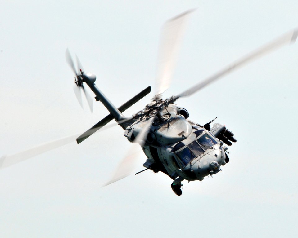 US Navy 080909-N-7981E-072 An SH-60F Sea Hawk helicopter assigned to the