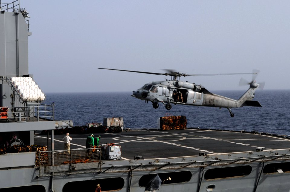 US Navy 080911-N-3659B-112 An MH-60S Sea Hawk assigned to the