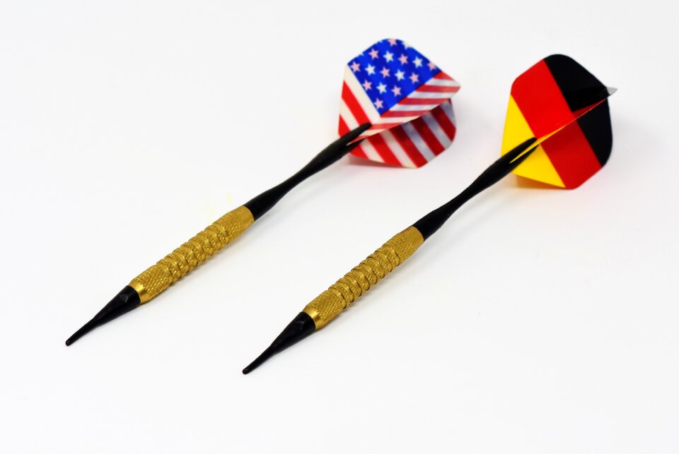 Play darts game of darts dart board