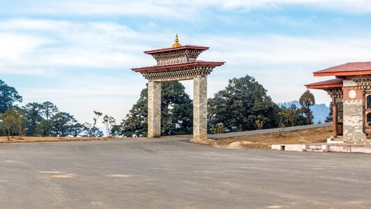 Gateway architecture entrance
