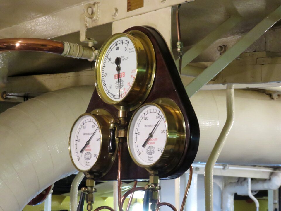 Equipment gauge pressure