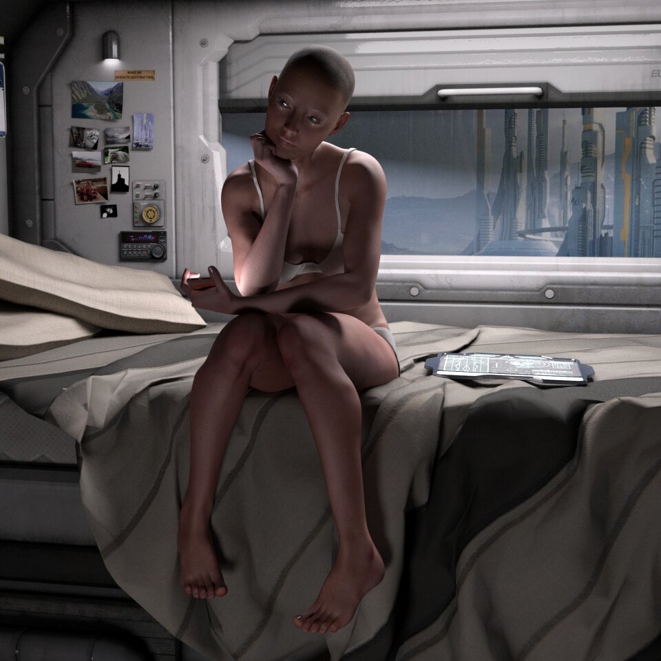 Forward space travel science fiction