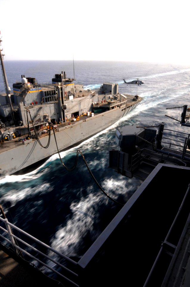 US Navy 081015-N-3659B-194 An MH-60S Sea Hawk helicopter assigned to the
