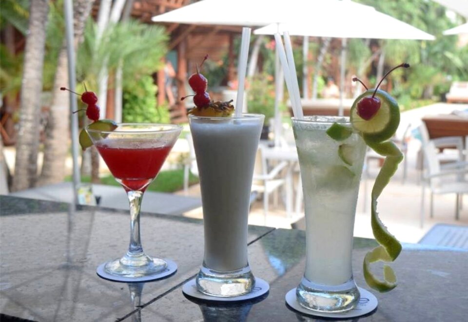 Cocktail refreshment caribbean