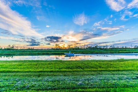 Water landscape river