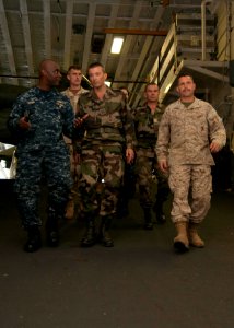 US Navy 100331-N-8936G-236 Officers take a tour of Nassau