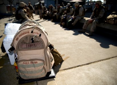 US Navy 081111-N-6932B-003 The men and women of Maritime Expeditionary Security Squadron (MESRON) 1, which is comprised of Navy and Coast Guard Reserve units