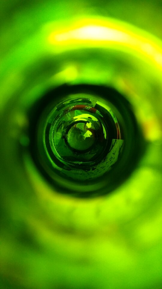 Abstract green champagne