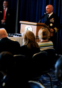 US Navy 090108-N-7948R-008 Rear Adm. Joseph F. Kilkenny speaks during a luncheon for Navy Recruiting Command's 2008 Recruiters of the Year