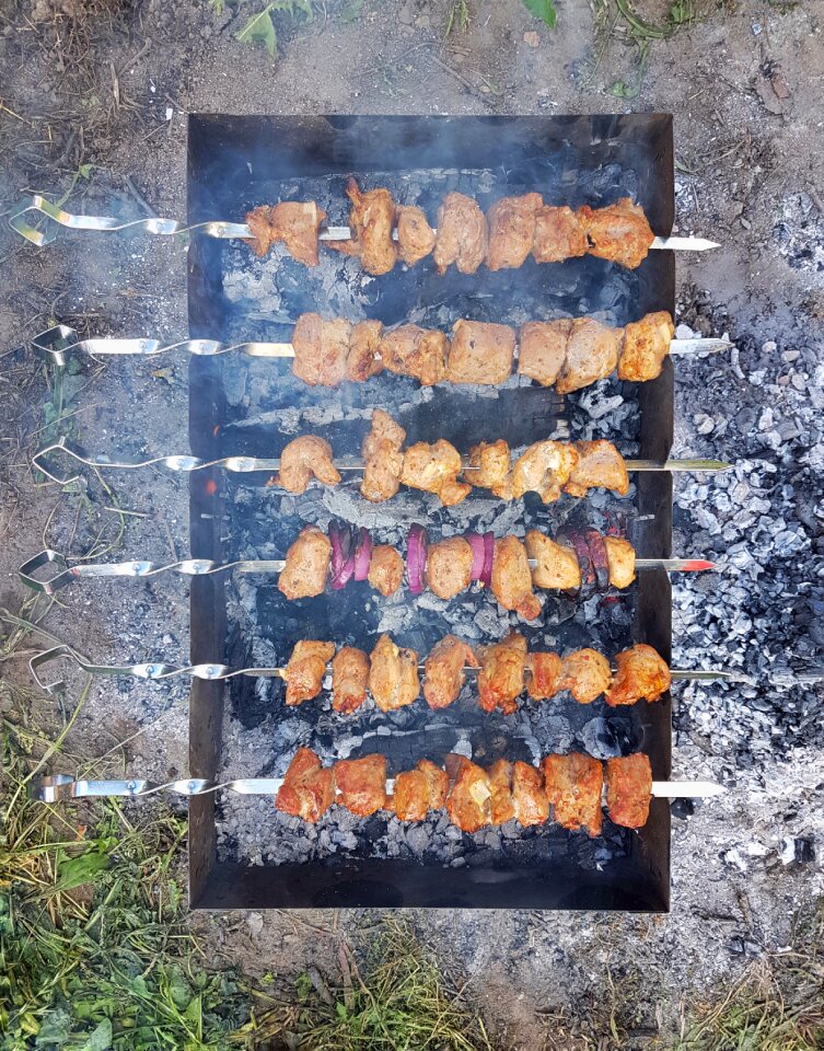 Steak chicken krupnyj plan