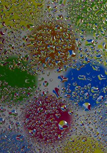 Refractive coloring water