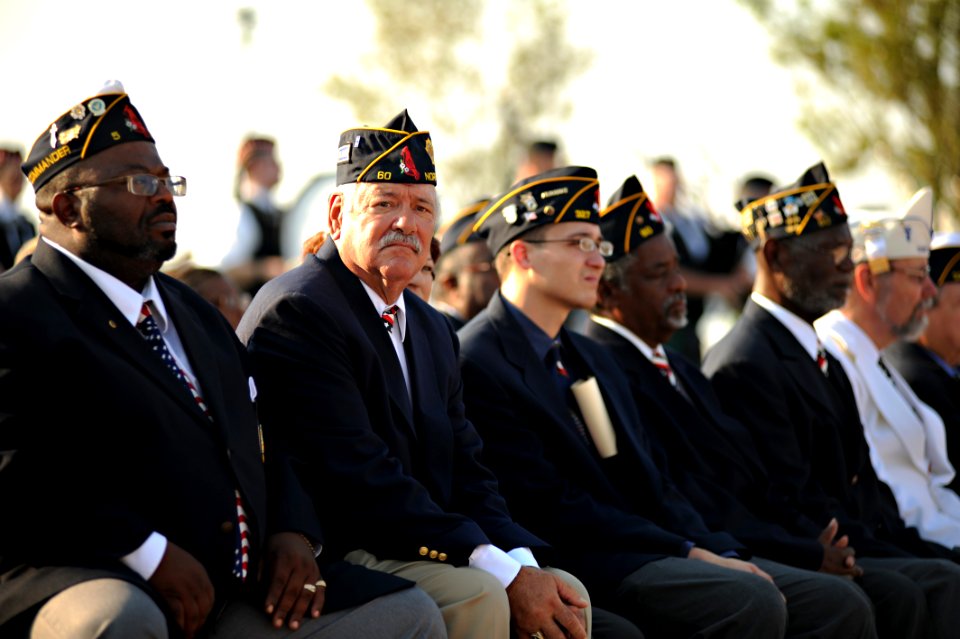 US Navy 110911-N-NY820-103 Norfolk-area veterans attend a 9-11 Remembrance ceremony at Town Point Park