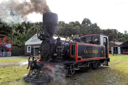 Train transport system railway