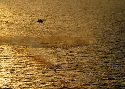 US Navy 090209-N-7571S-006 An HH-60H Sea Hawk helicopter assigned to the