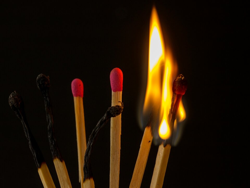 Flame flammable brand
