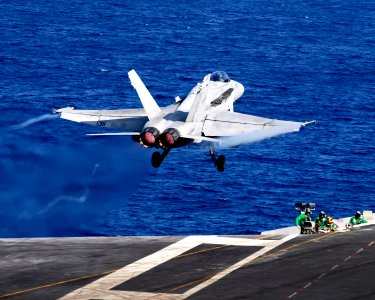 US Navy 090215-N-8157C-969 An F-A-18C strike fighter assigned to the