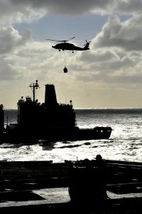 US Navy 090303-N-5758H-131 An SH-60H Sea Hawk helicopter assigned to the