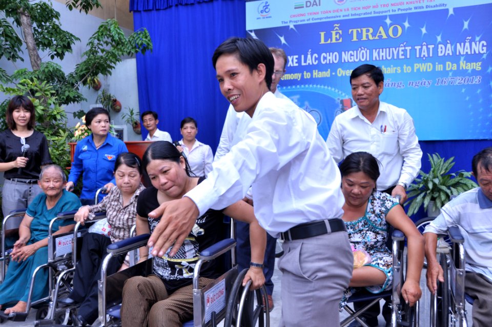 USAID Project Supports Rehabilitation Department for Children and Wheelchair Distribution in Danang (9305239206)