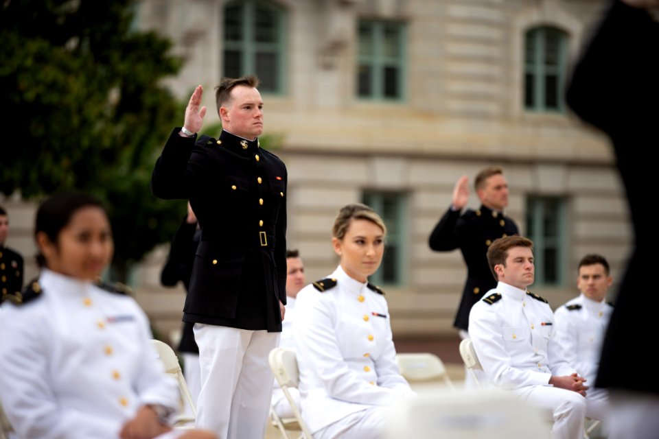 USNA Swearing-In Event for Class of 2020 (49919497821)