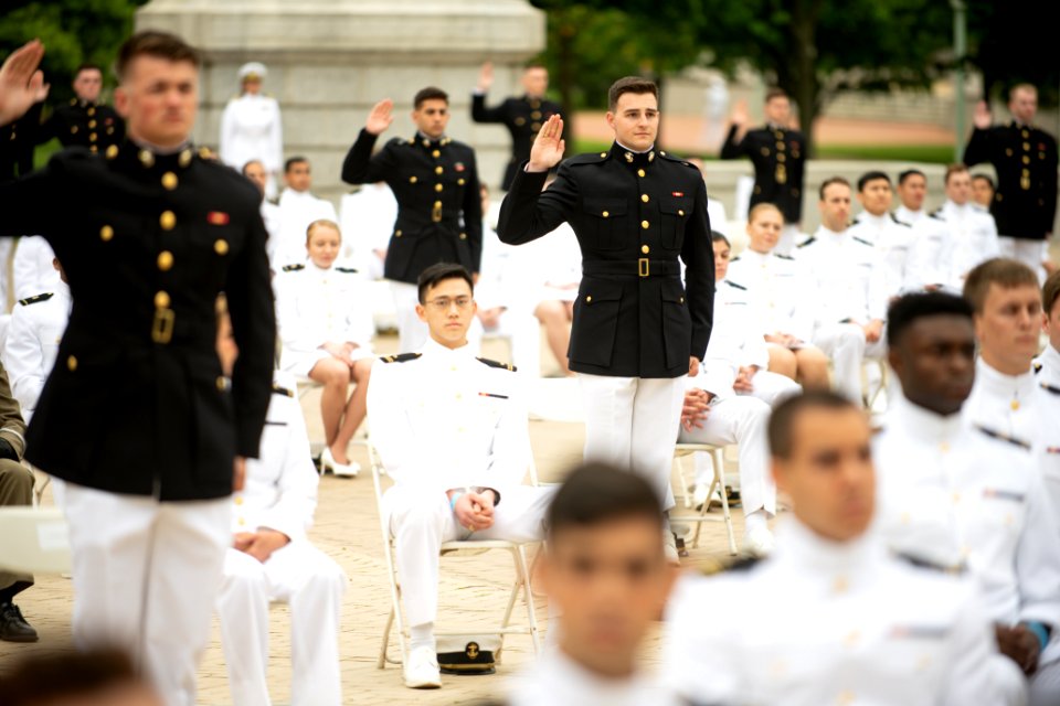 USNA Swearing-In Event for Class of 2020 (49922184378)