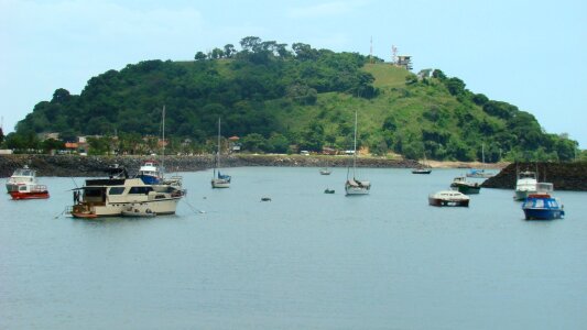 Beach sea port photo