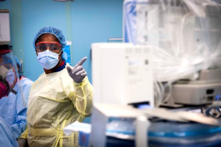 USNS Comfort (T-AH 20) Performs Surgery (49803008021) photo