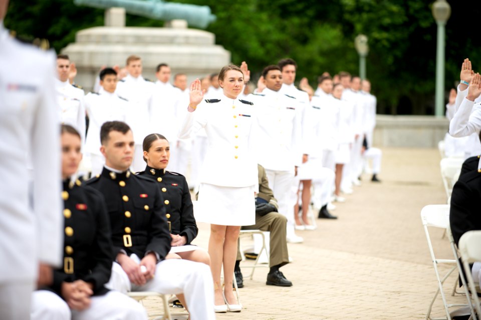 USNA Swearing-In Event for Class of 2020 (49922698596)